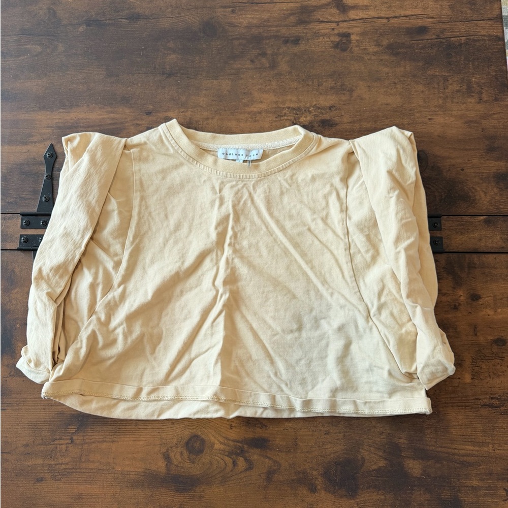 Endless Rose Cream Casual Tee